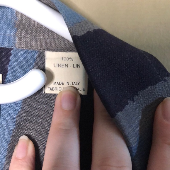 Joseph abbound beach wave linen long Sleeve - Picture 3 of 4